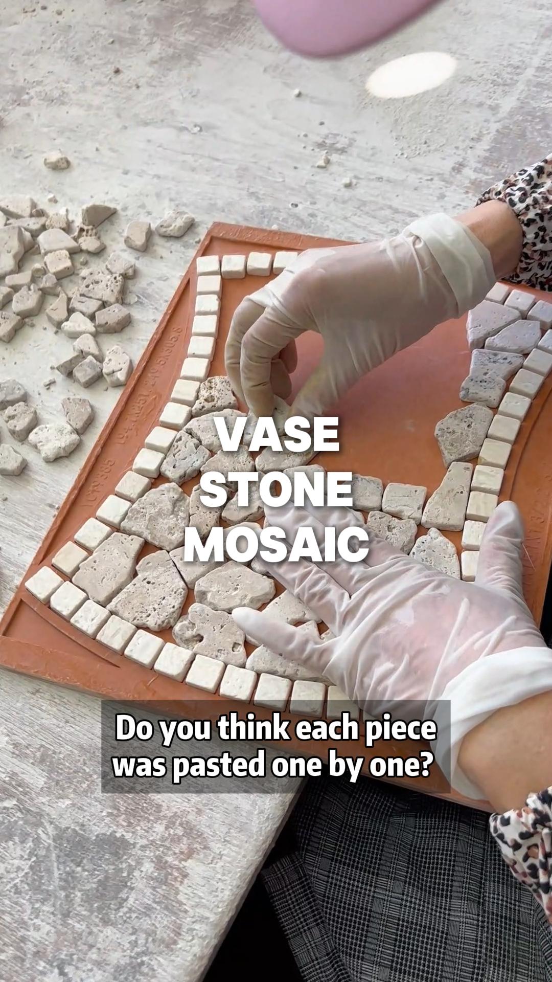VASE STONE MOSAIC